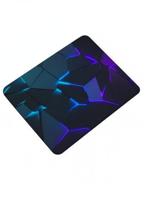 Gaming Mouse Pad – Premium Non-Slip Desk Mat with Smooth Tracking Surface & Durable Rubber Base | Geometric Design Computer Accessory for Gaming, Office, Laptop, PC & Workstations